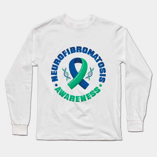 NEUROFIBROMATOSIS AWARENESS Long Sleeve T-Shirt by GoshaDron